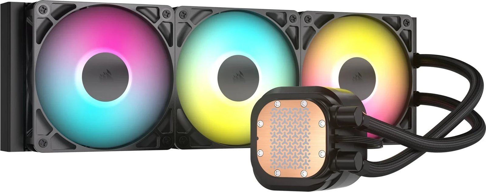Ftohës ajri për procesor Corsair NAUTILUS 360 RS ARGB, i zi