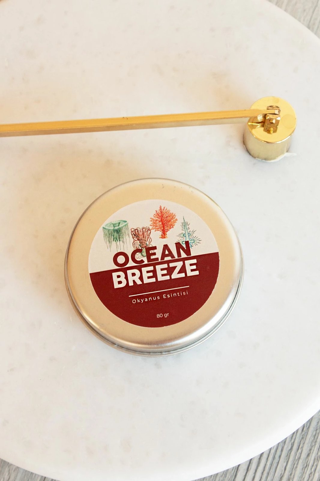 Set qirinjsh (3 copë), aromë oqeani, Evila Originals