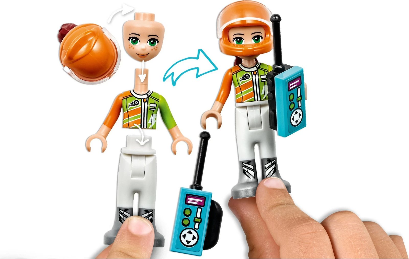Set ndërtimi LEGO Friends The Big Race Day 41352, 648 pjesë Set ndërtimi LEGO Friends The Big Race Day 41352, 648 pjesë