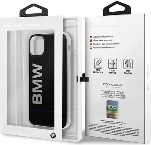 Mbështjellës BMW Signature për iPhone 11 Pro Max 6.5", i zi