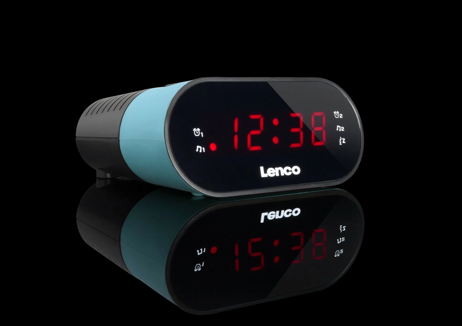 Orë alarmi Lenco CR-07, LED, zi/kaltër