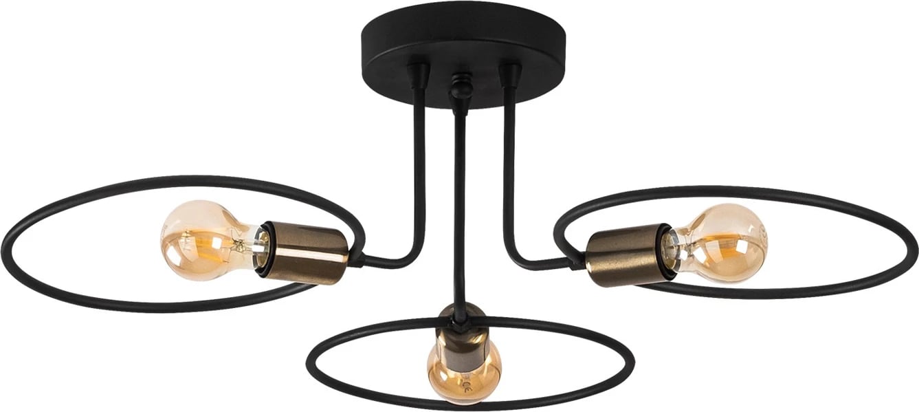 Llambadar Opviq, Circle - 1341, ngjyrë e zezë Llambadar Opviq, Circle - 1341, ngjyrë e zezë