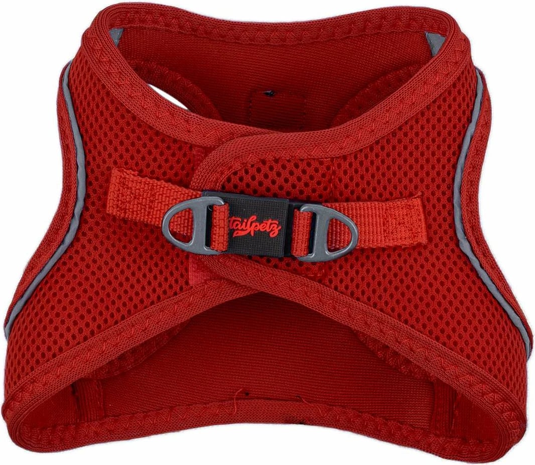 Parzmore për qen, Paws & Whiskers, Air-Mesh, e kuqe Parzmore për qen, Paws & Whiskers, Air-Mesh, e kuqe