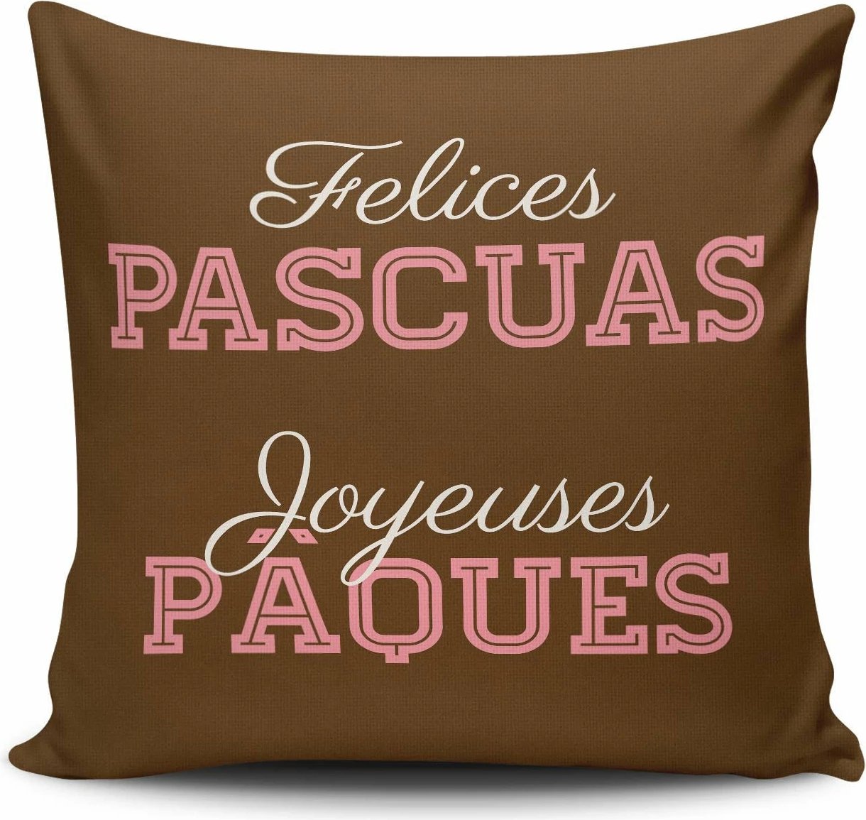 Jastëk dekorativ Aberto Design, EASKRL-05, shumëngjyrësh, 43x43cm