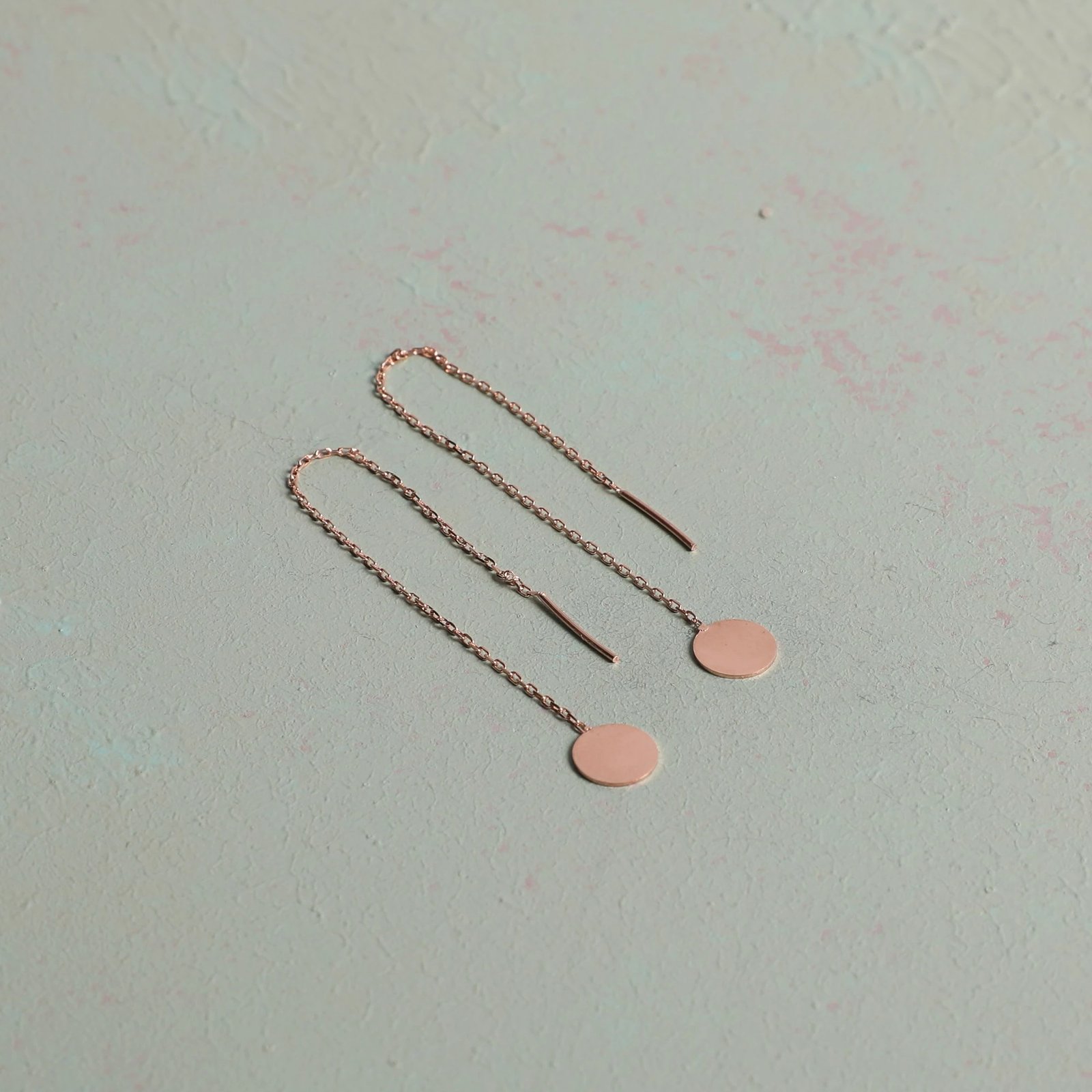 Vathë argjendi ngjyrë rozë gold, Jumeon, 10686ROS