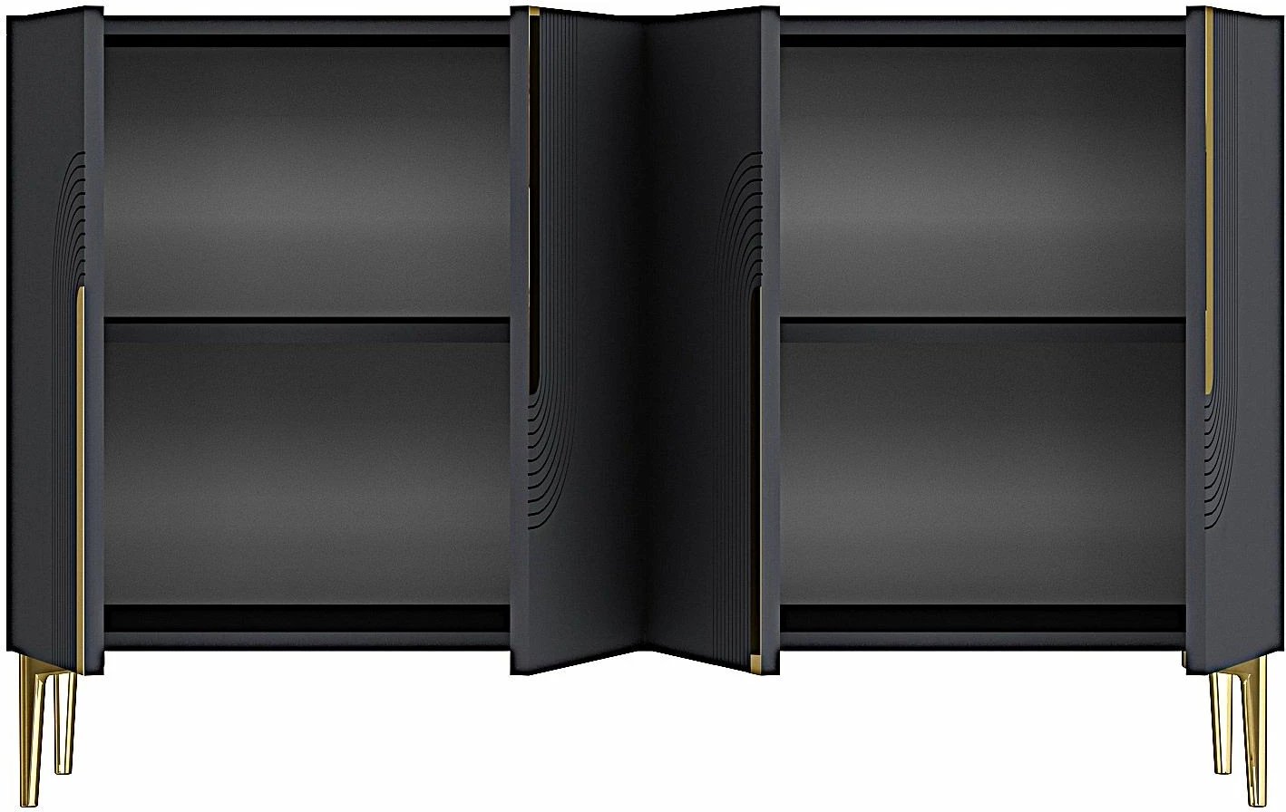 Konsol Skye Decor, Meyra 120, antracit, ar