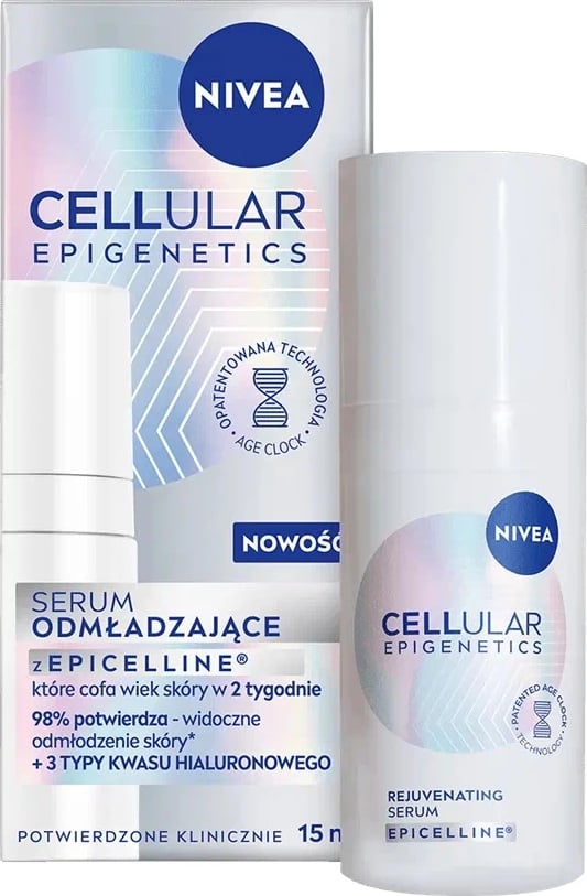 Serum për fytyrë Nivea Cellular Epigenetics Youth-Enhancing për femra, 15ml