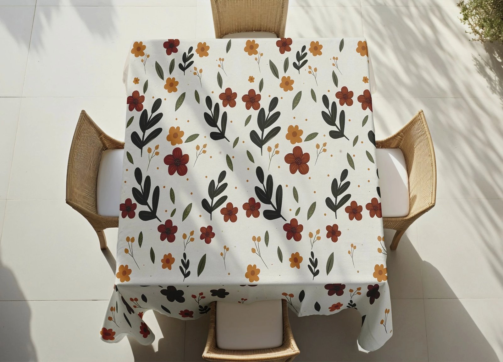 Mbulesë tavoline Hermia, Asr-tblclt25-24, 140x140cm