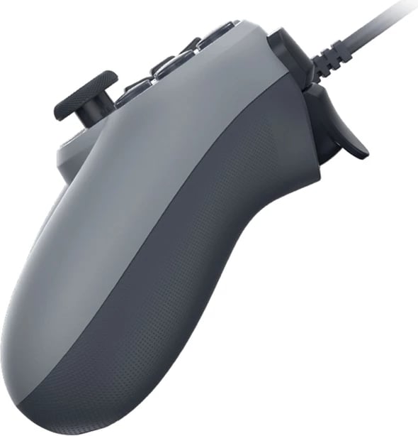 Gamepad me kabllo, GameSir T3 GY Tegenaria Lite, 1000 Hz, Hall effect sticks, dy motorë vibrimi, butona të programueshëm, gri