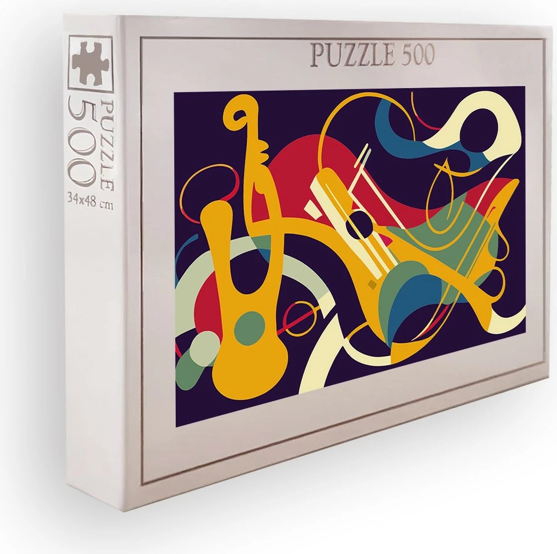 Puzzle 500 copa, shumëngjyrësh, Evila Originals, PZL_0165_500