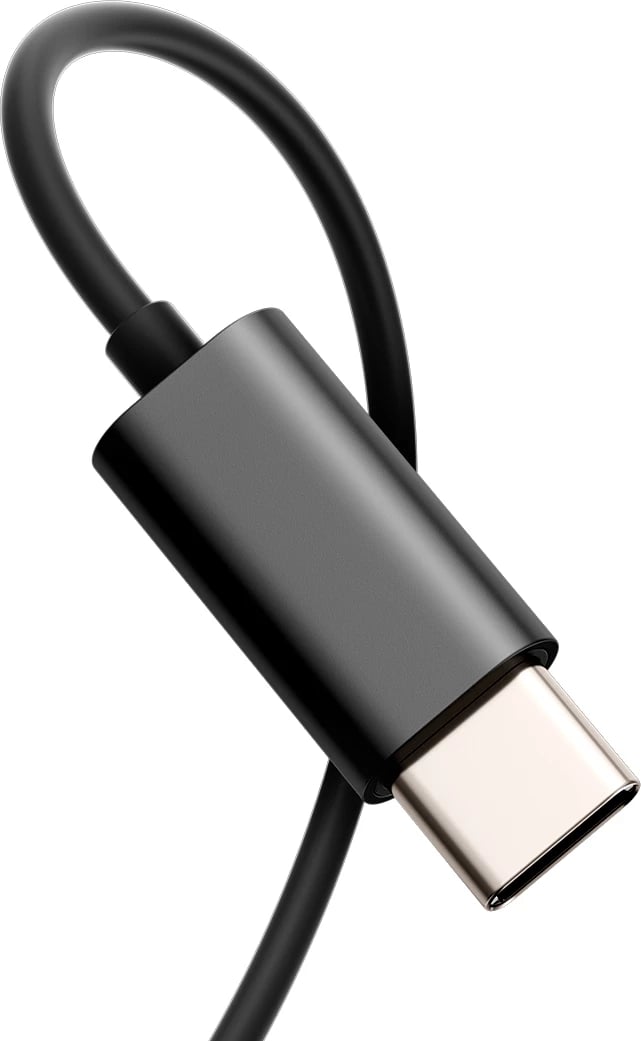 Kufje in-ear Joyroom TYPE-C JR-EC07 me mikrofon, USB-C, të zeza