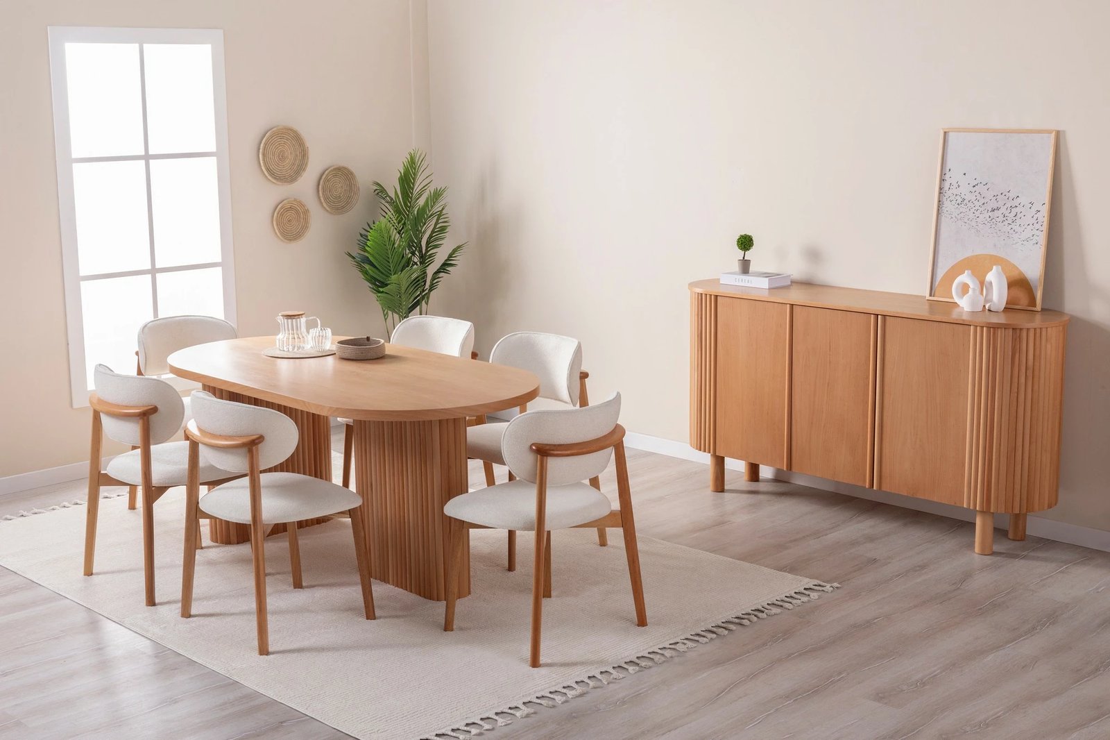 Konsol Skye Decor, ngjyrë ahu, Lugias