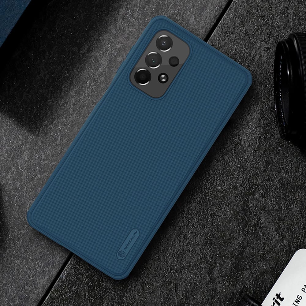 Mbështjellës Nillkin Super Frosted Shield Pro për Samsung Galaxy A73, Kaltër