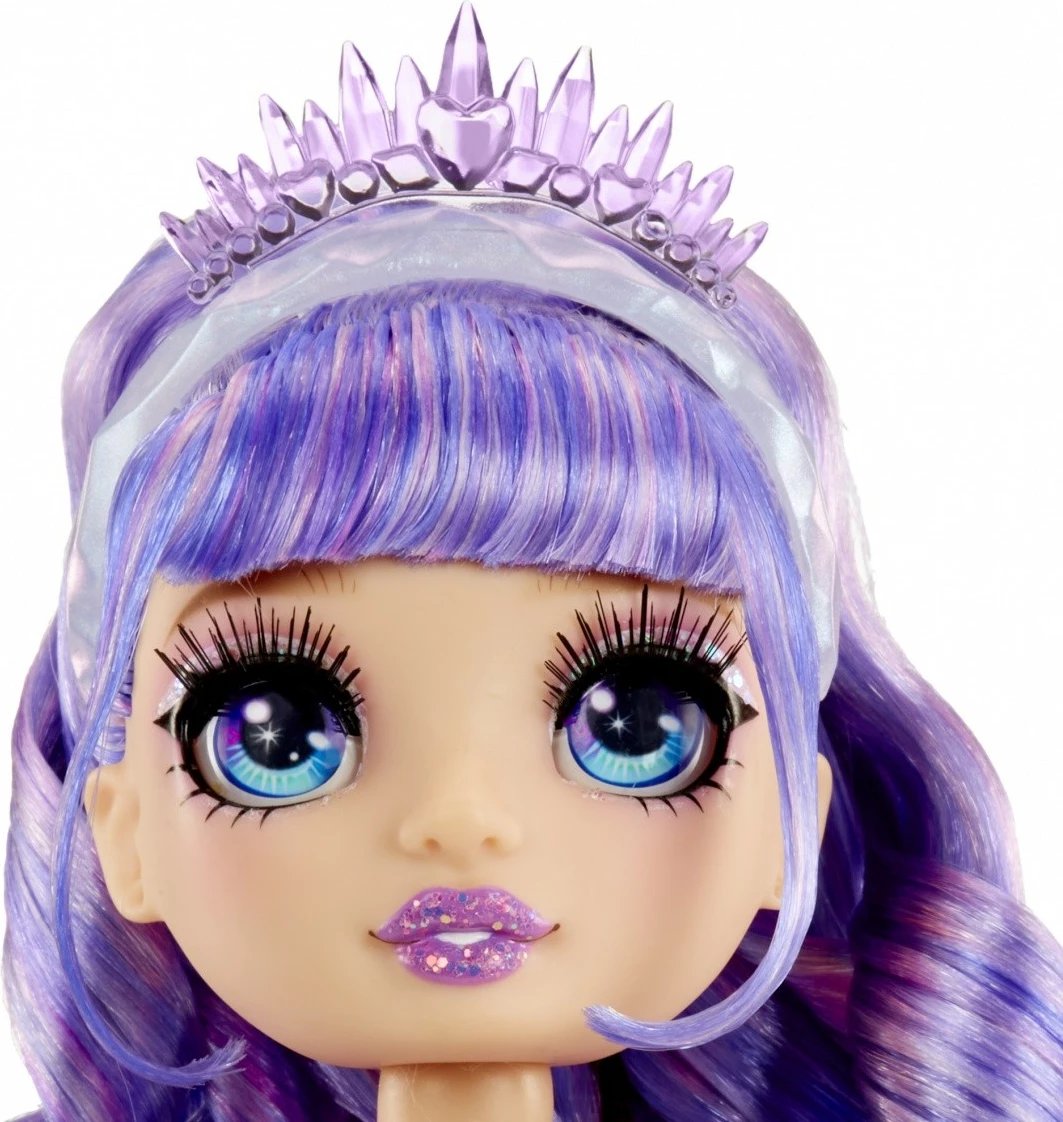 Set lodër Rainbow High Creative Crystals, Violet, me aksesorë të personalizueshëm