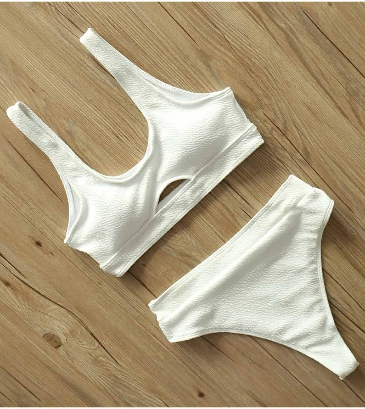 Bikini i bardhë dy pjesësh Jumeon, MS41609