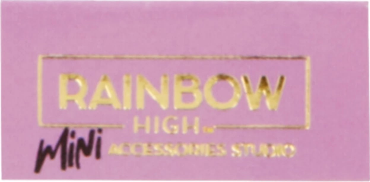 Set çanta aksesorësh Rainbow High Accessories Studio Series 1, për kukulla, Mix Set çanta aksesorësh Rainbow High Accessories Studio Series 1, për kukulla, Mix
