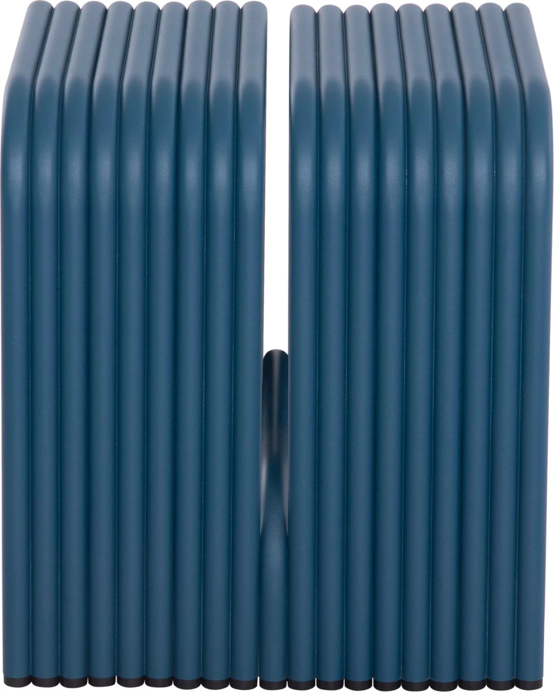 Karrige pa mbështetëse INTREPID, alumin, ngjyrë kaltër, 40x38x42.5cm