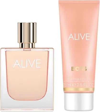 Set Eau de Parfum 50 ml & Losion trupi 75 ml Boss Alive