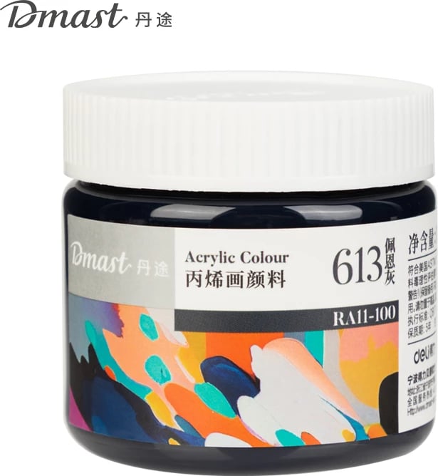 DELI NGJYRE AKRIL 100ML 613 PAYNE'S GREY