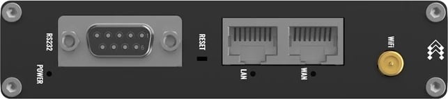 Ruter industrial Teltonika RUT142, WiFi 4, RS232, 2x RJ45 100Mb/s, IP30, Alumini