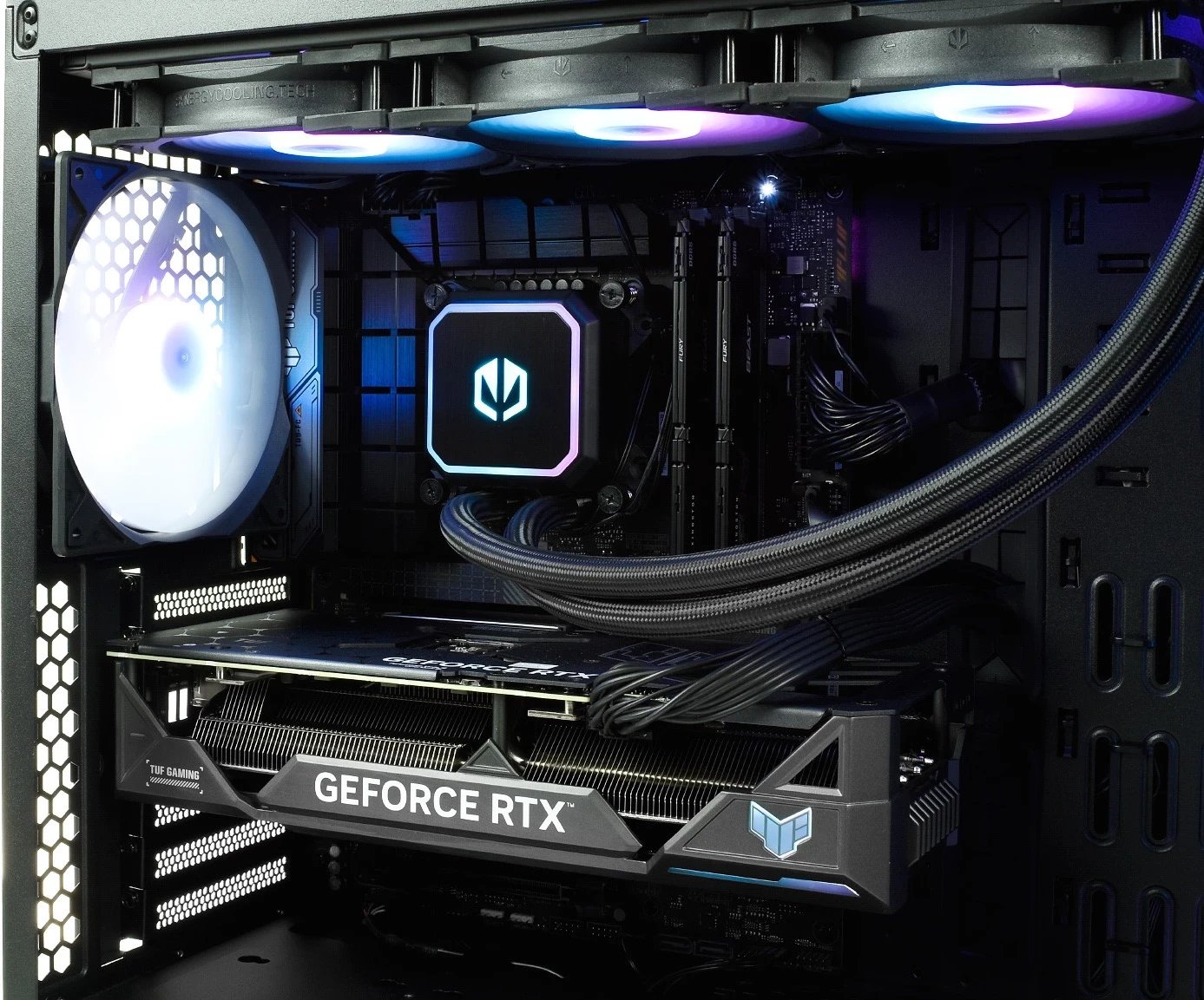 Kompjuter Komputronik Ultimate X714 [L24] i7, RTX 4080 Super, 64GB, 4TB+8TB, W11 Pro, e zezë