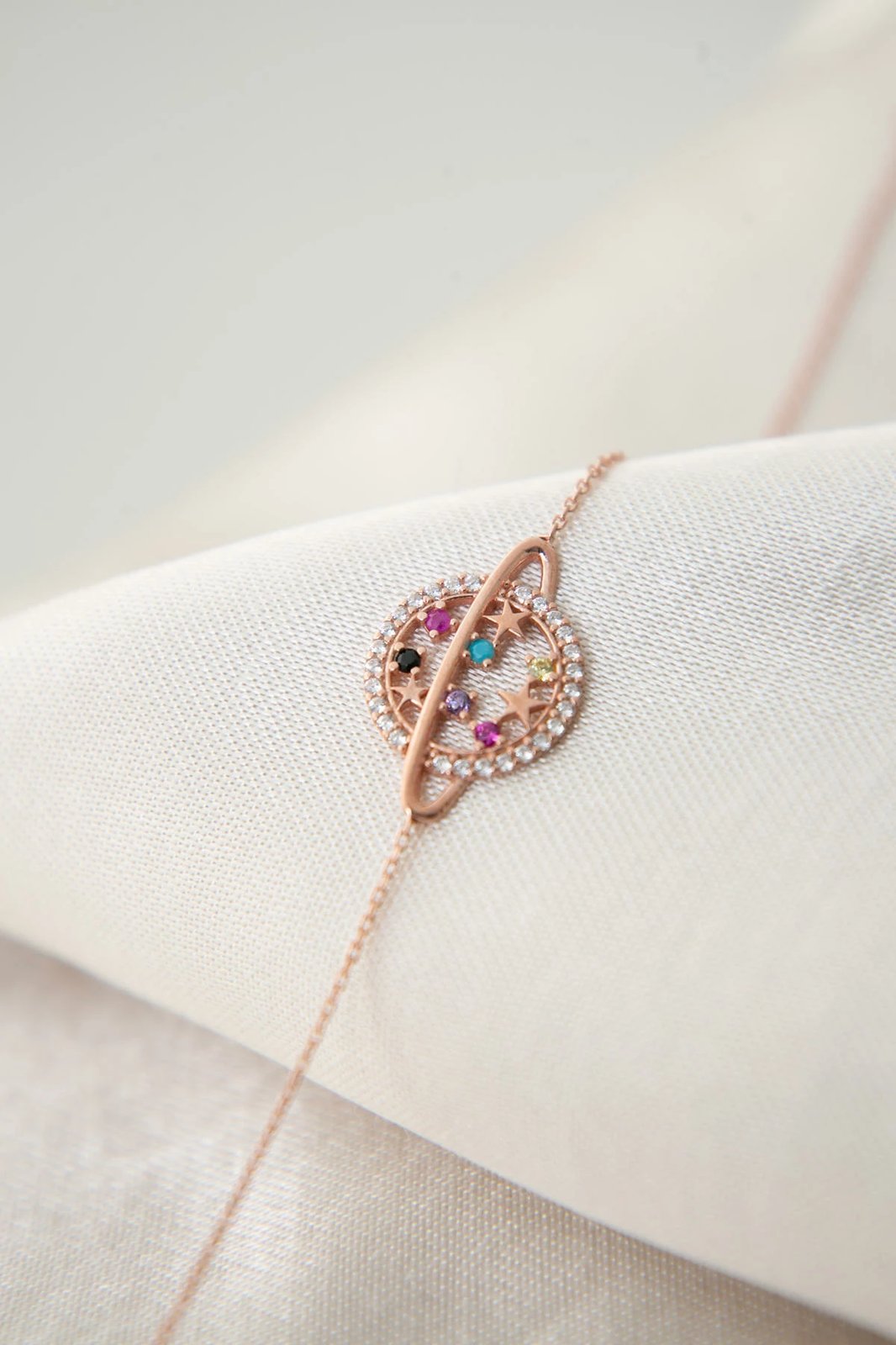 Byzylyk argjendi Elika Silver, shumëngjyrësh, FA182362