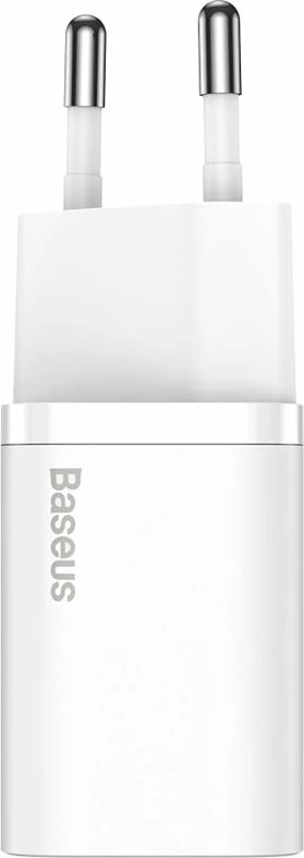 Karikues muri Baseus Super Si 1C, 25W, USB Type C, i bardhë Karikues muri Baseus Super Si 1C, 25W, USB Type C, i bardhë