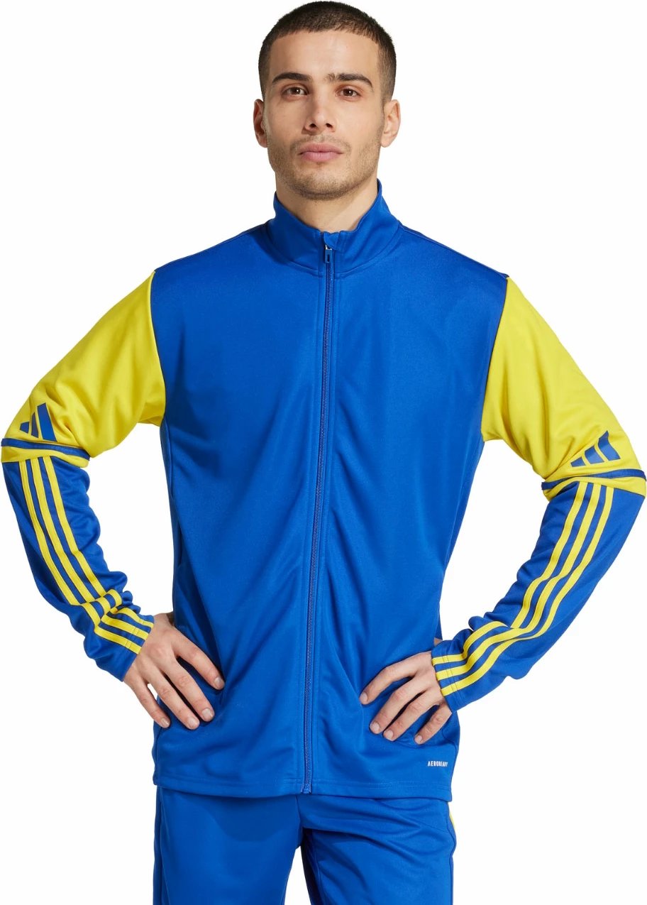 Duks për meshkuj adidas, kaltër-verdhë