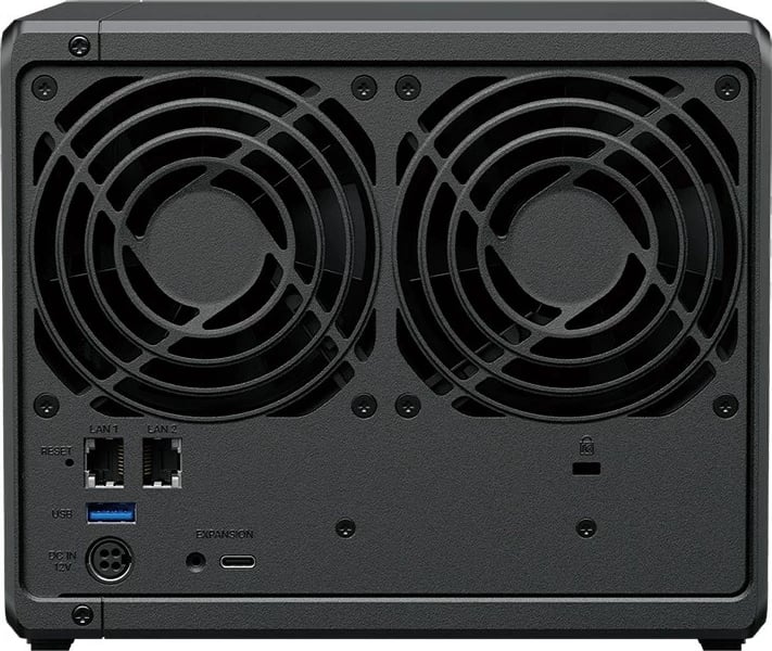NAS server Synology DiskStation DS925+, Ryzen Embedded V1500B, 4 GB DDR4, 0 TB, Zi