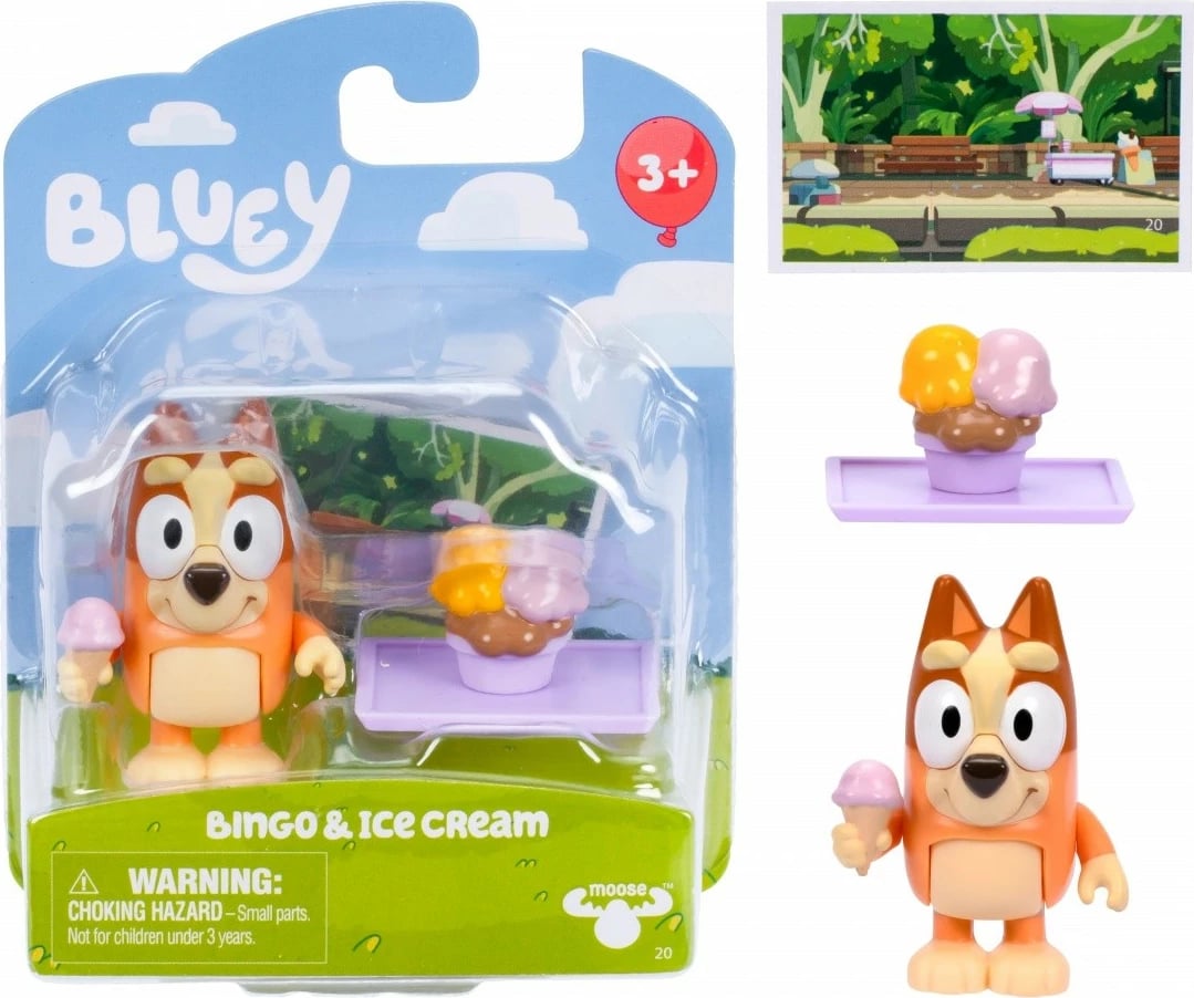 Figurinë Bluey Tm Toys BLU18040, Bingo & Dunny, plastikë, për fëmijë, shumëngjyrëshe, 1 copë Figurinë Bluey Tm Toys BLU18040, Bingo & Dunny, plastikë, për fëmijë, shumëngjyrëshe, 1 copë