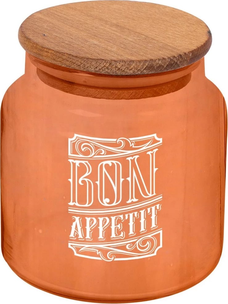 Kavanoz qelqi me kapak druri, Hermia Concept, multingjyrësh, CoGStojBroW01-63 WBA, 635ml