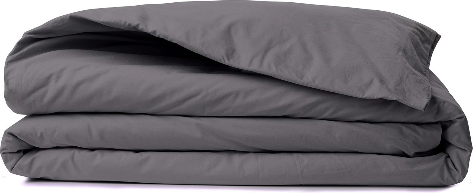 Jorganesh Ranforce për një person, ngjyrë gri, L'essentiel, 135x200cm