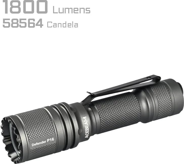 Elektrik dore AceBeam P16, LED, Gri