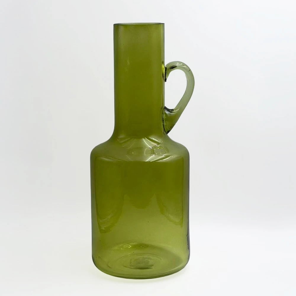 Vazo qelqi ARTISAN, ngjyrë e gjelbër, 14x14x35cm