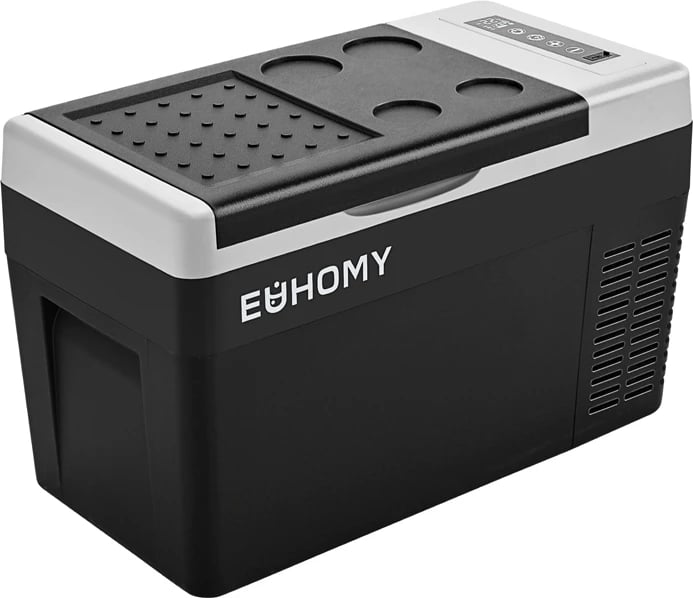 Frigorifer portativ Euhomy CF004, 19L, kontroll me aplikacion, i zi