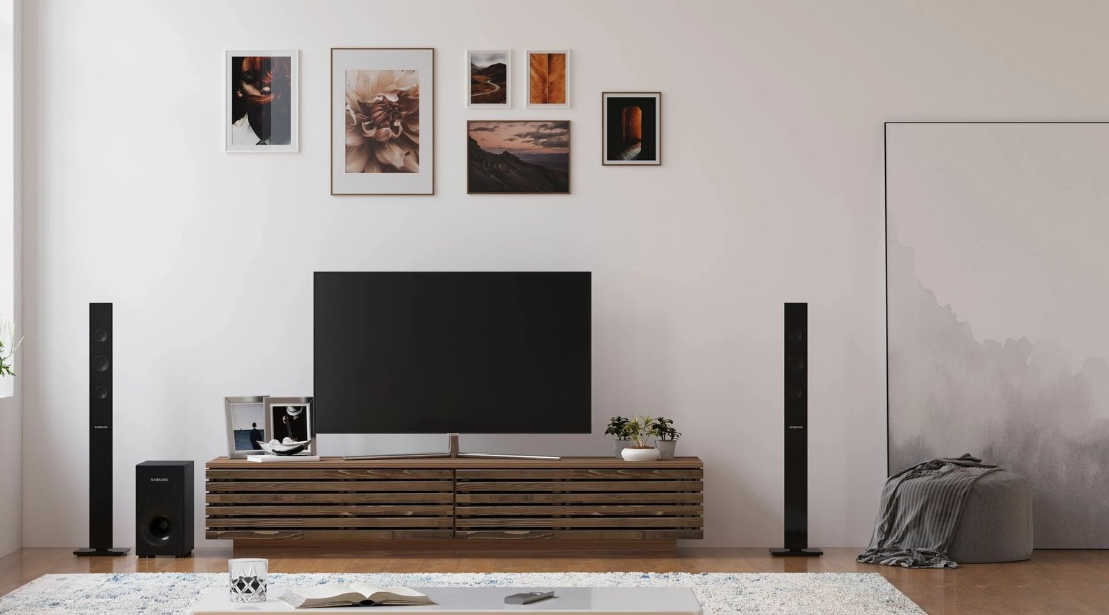 Komodinë TV Skye Decor, dru lisi, Rb-168