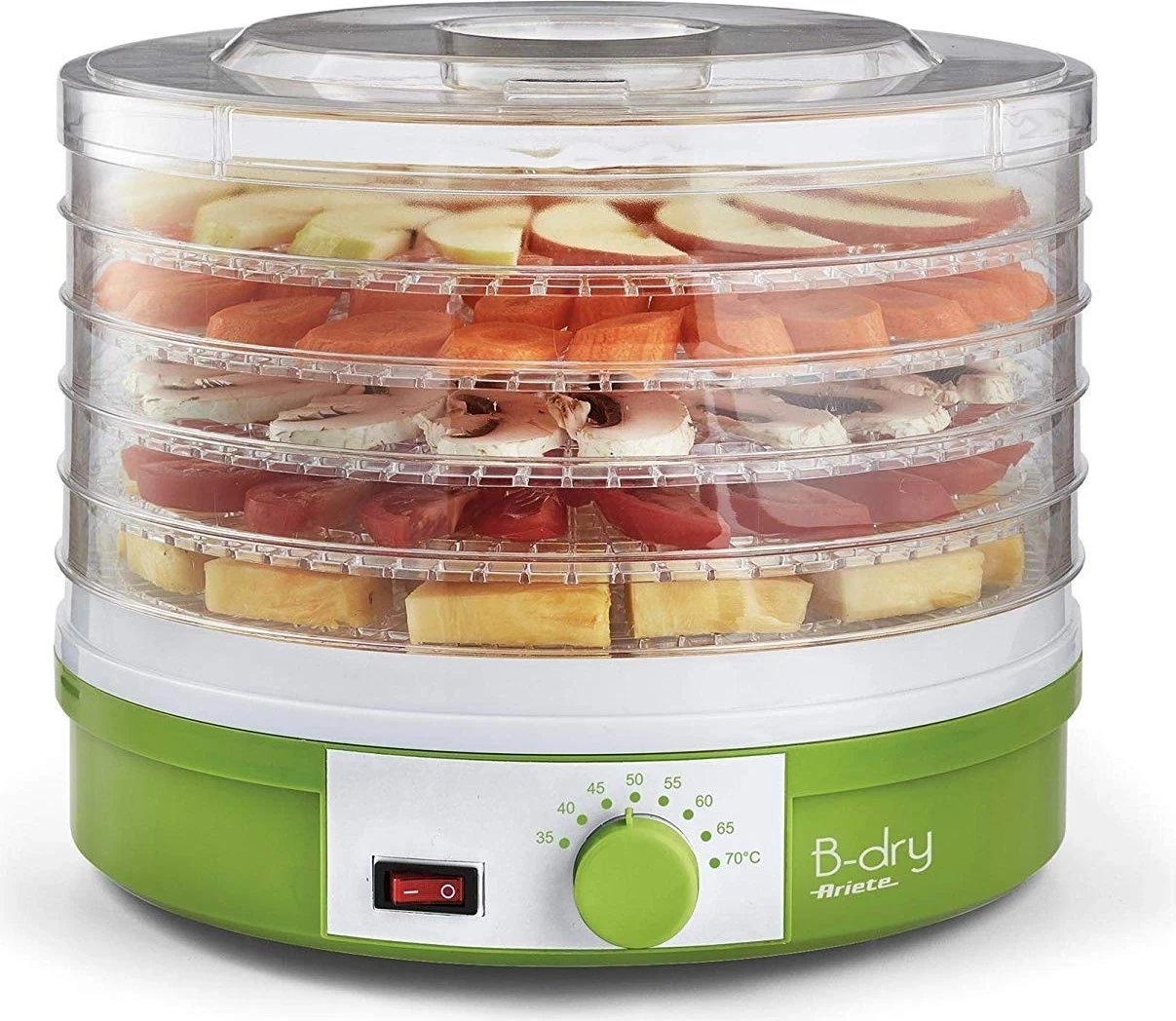 Tharës ushqimi Ariete 616 B-Dry, kontrolli i temperaturës, bardhë