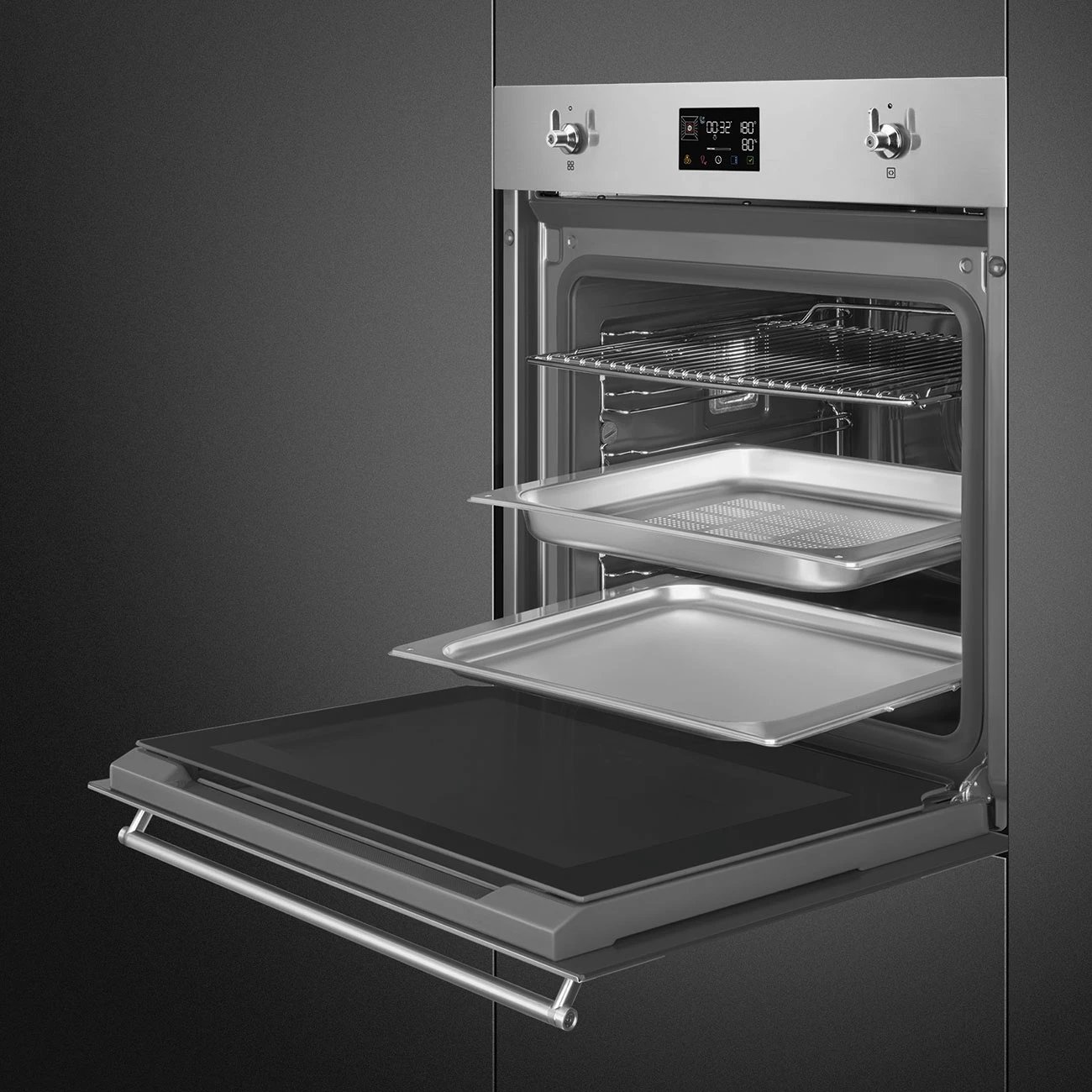 Furre Classica SMEG SO6302S3PX, 67 L, hiri