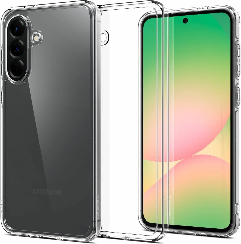 Mbështjellës Spigen Ultra Hybrid për Samsung Galaxy A56 5G, Transparent