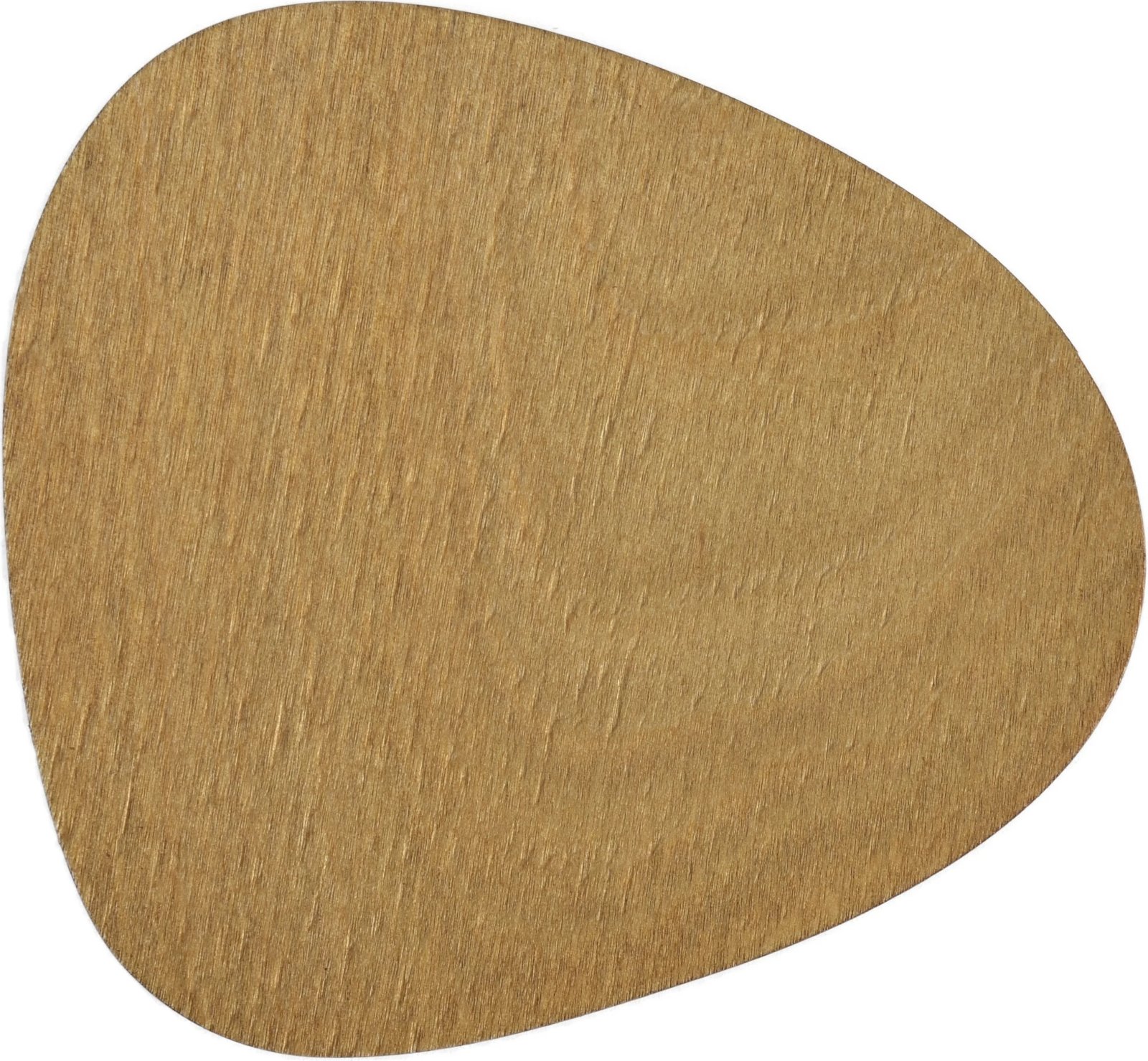 Set nënshtruesish tavoline prej druri, 6 copë, ngjyrë mjaltë, Hermia