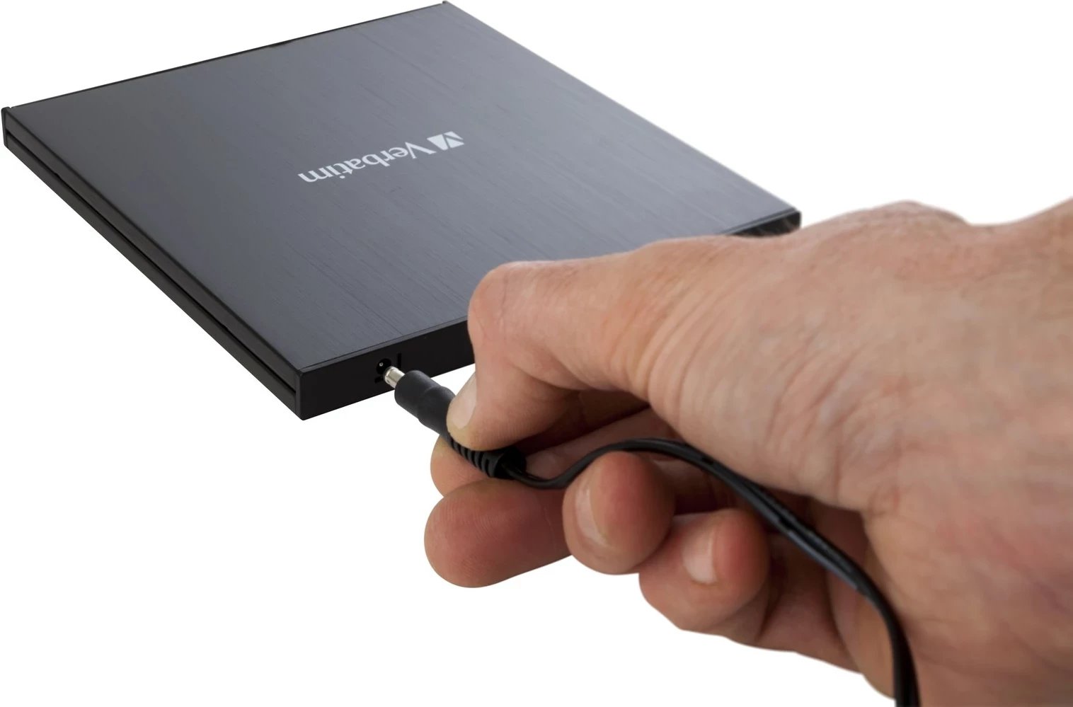Disk Verbatim External Slimline Blu-Ray RW, e zezë