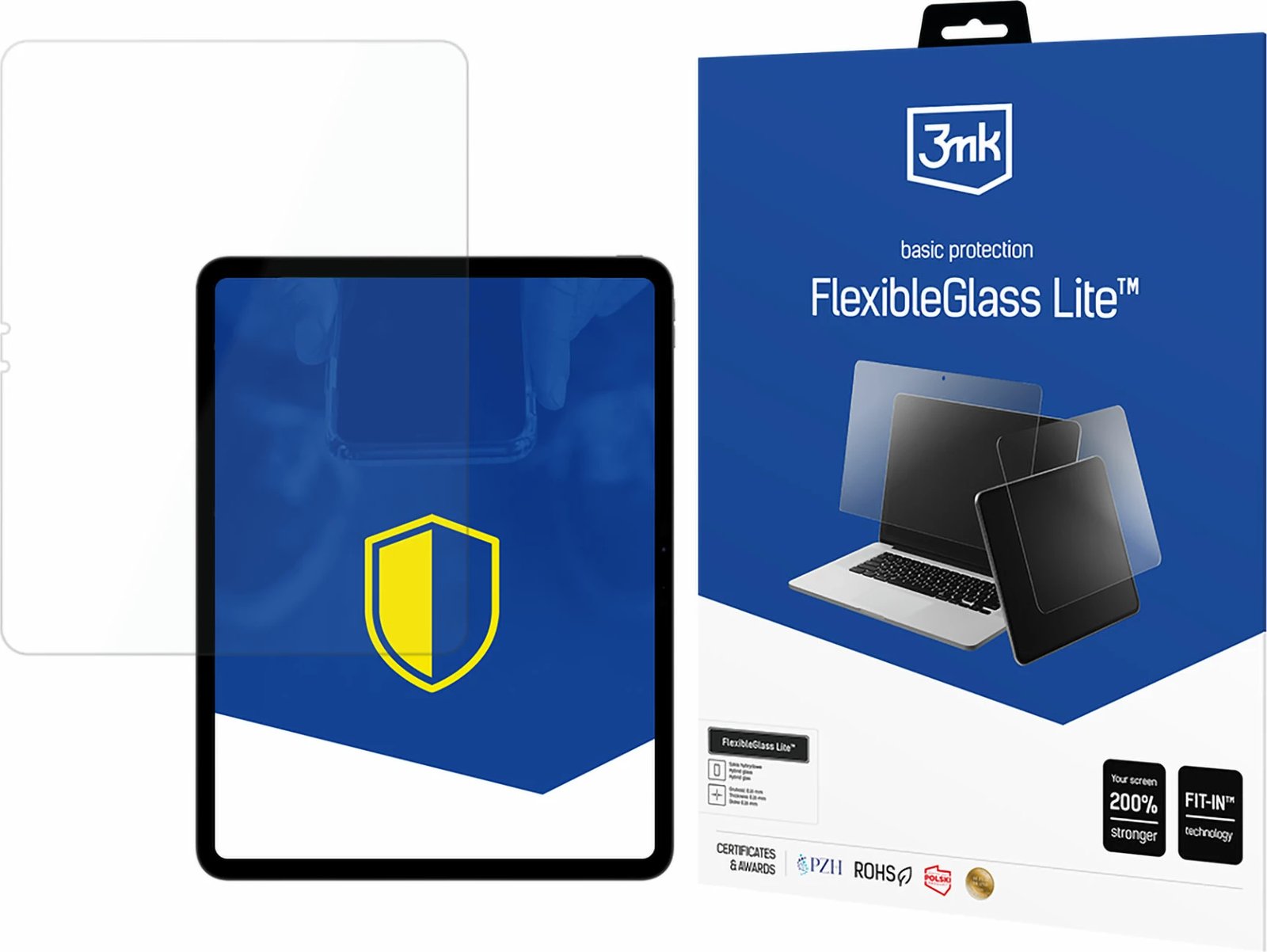 Xham mbrojtës hibrid për tablet 3mk FlexibleGlass Lite për iPad Pro 13" 2024