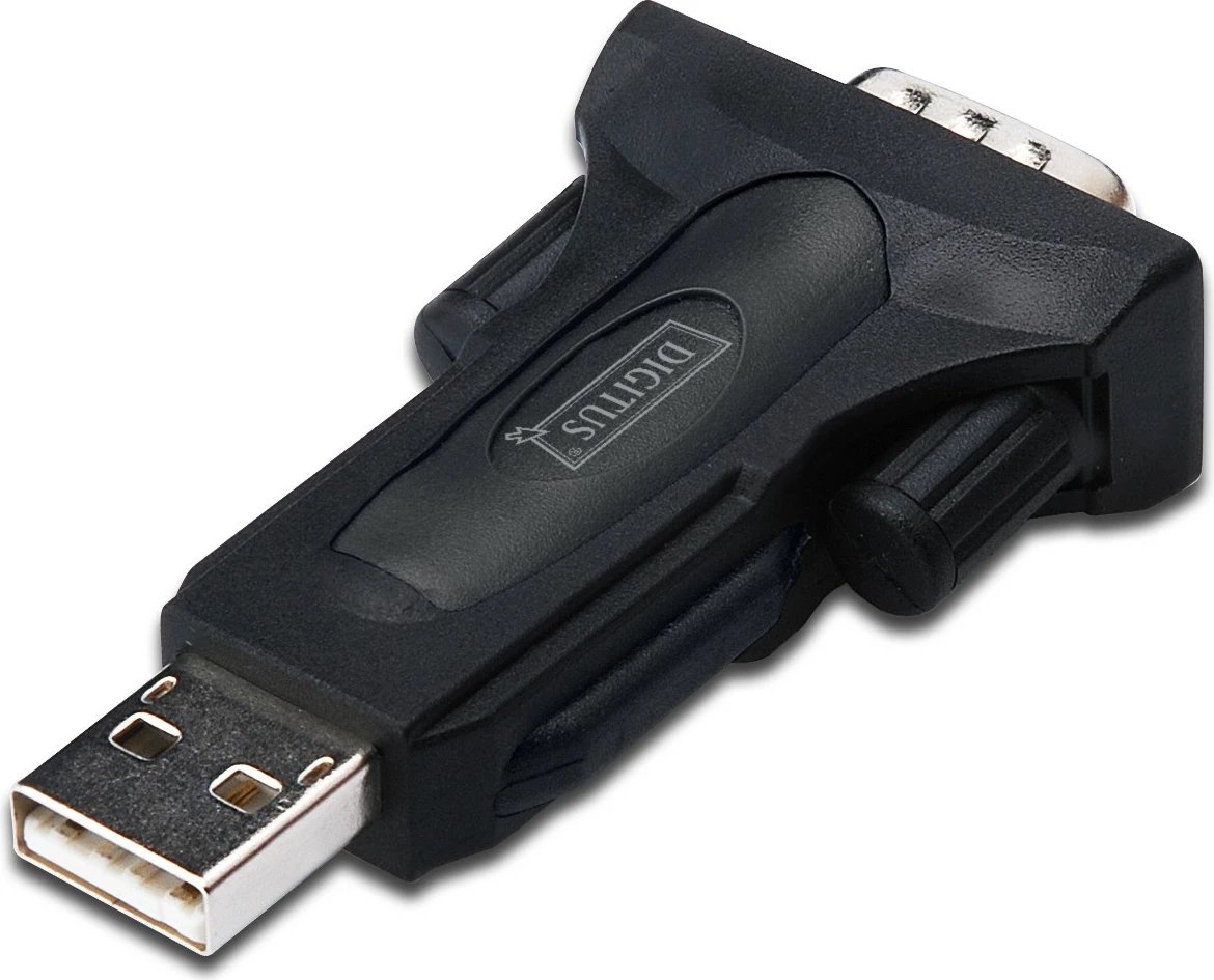 Adapter USB në serial Digitus, USB 2.0, RS-485, 0.8 m, e zezë