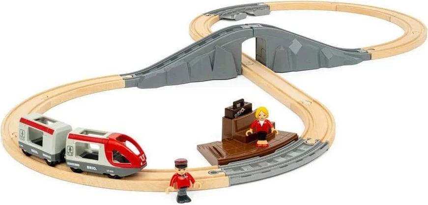Set trenash lodër Brio Starter Set 63607900, multicolor