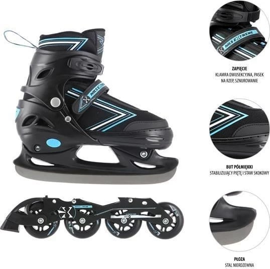 Patina NILS eXtreme NH11912 A 2in1, për unisex, M (35-38), Blu