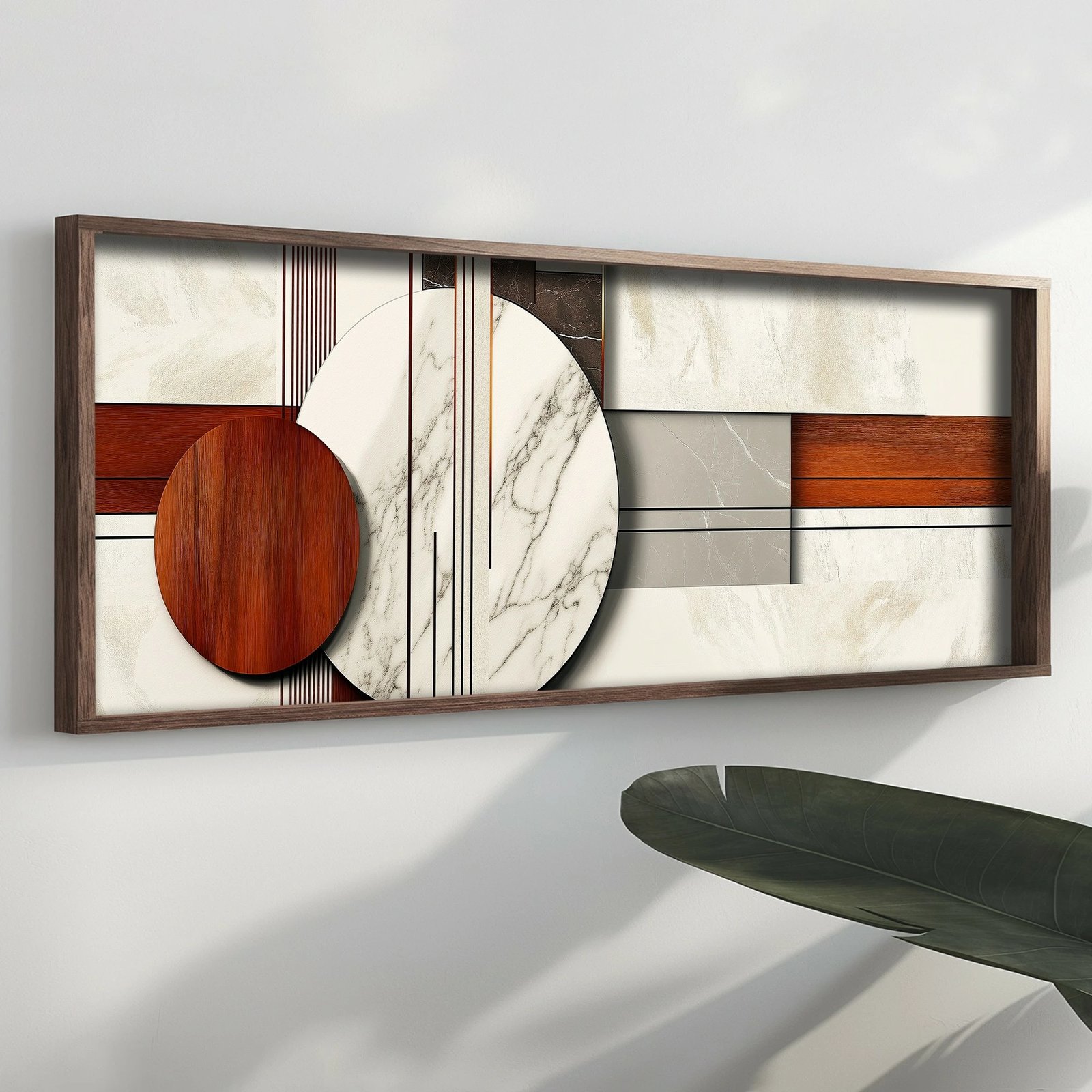 Pikturë dekorative me kornizë MDF, Wallity, EMR031