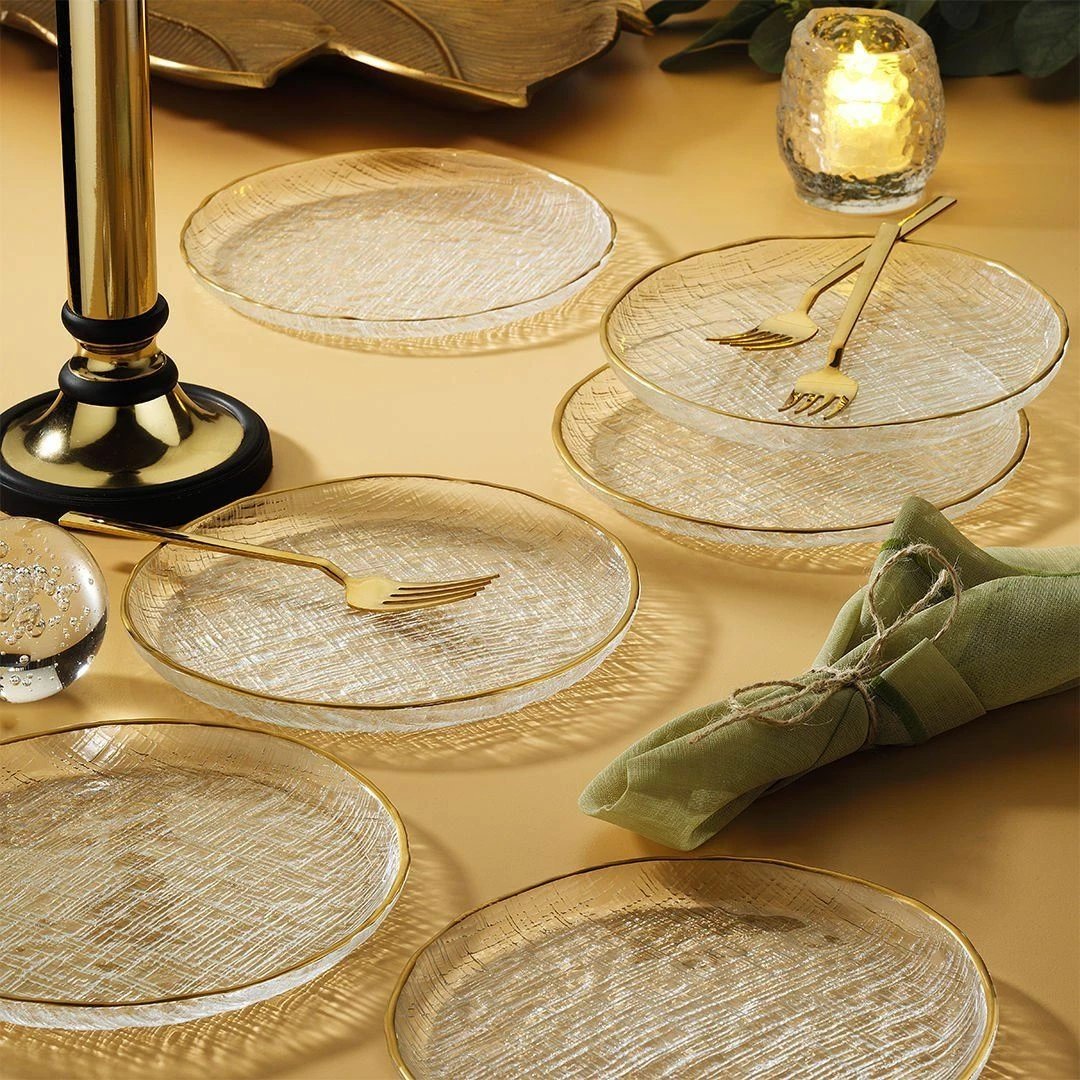 Set pjatash ëmbëlsirash (6 copë), Hermia Concept, Chanel6p