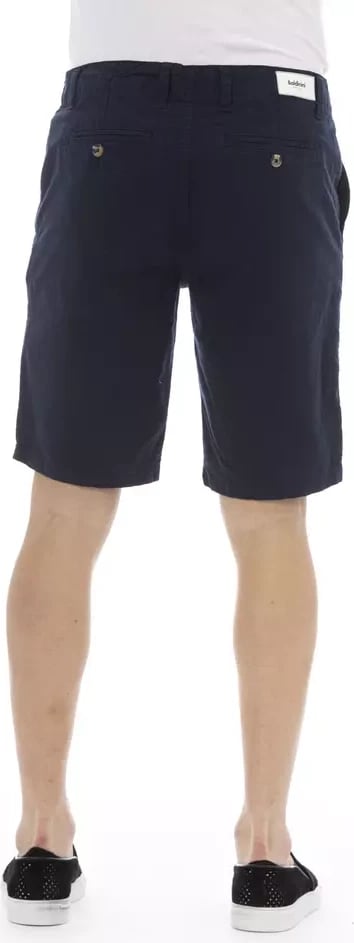 Pantallona të shkurtra për meshkuj Baldinini Trend, të kaltërta 