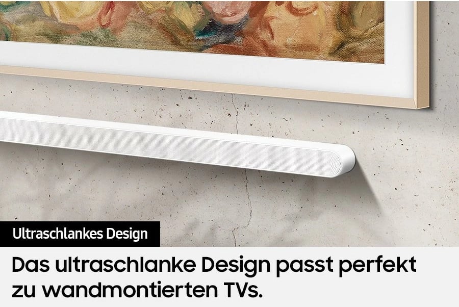 Altoparlant Samsung HW-S711GD ultra slim, Dolby Atmos, Chromecast, Bluetooth, i bardhë