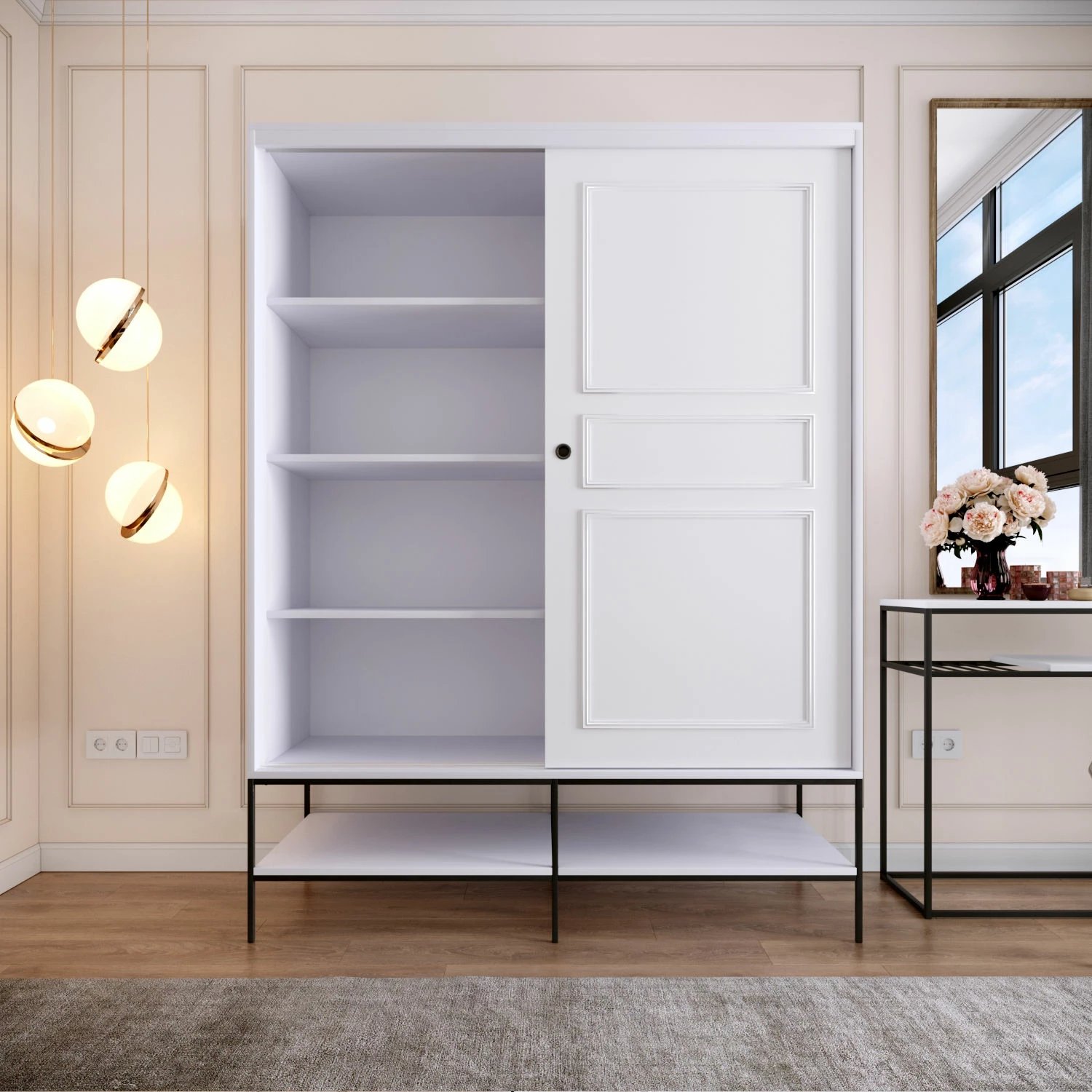 Dollap Hanah Home, Martin Sürgülü 150, i bardhë